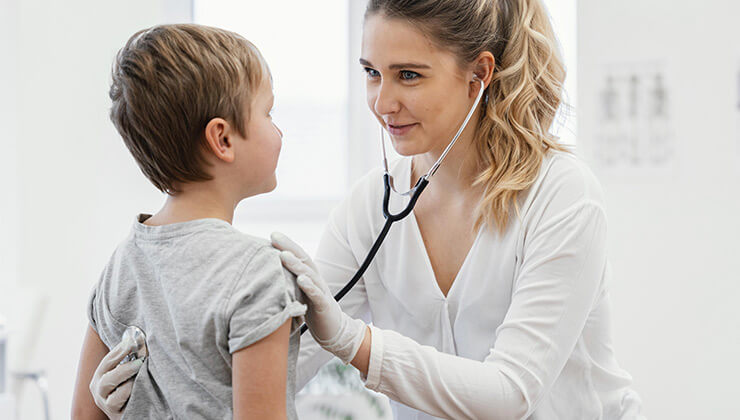 Kid's physical exam
